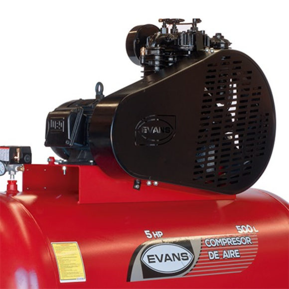 Compresor 2 Etapas 5HP 500L EVANS